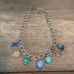 Sabika contemplative charm necklace